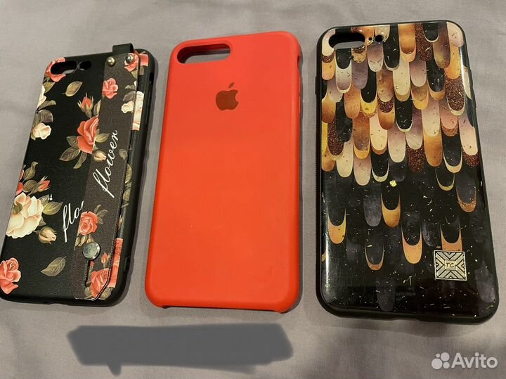Пакетом Чехлы для iPhone 7plus цена за всё