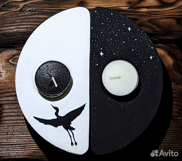 Подсвечник ручной работы