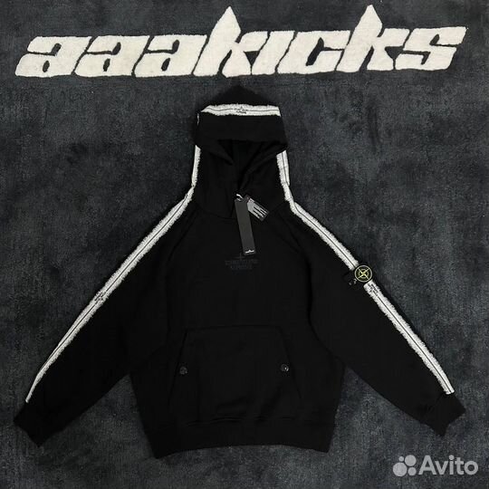 Худи Stone Island x Supreme