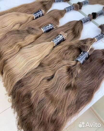 Детские натуральные волосы