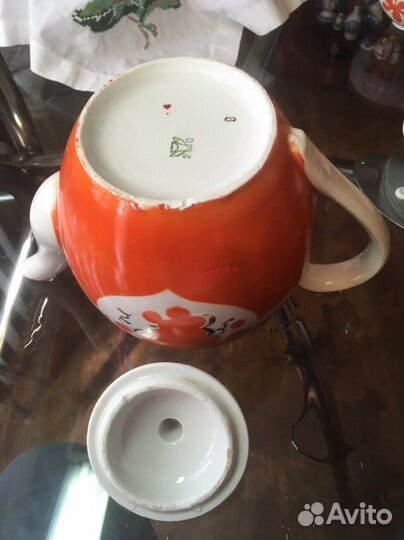 Сервиз чайный винтажный фарфоровый