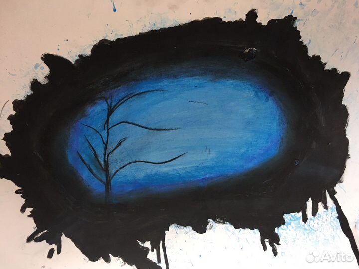 Картина Озеро #21