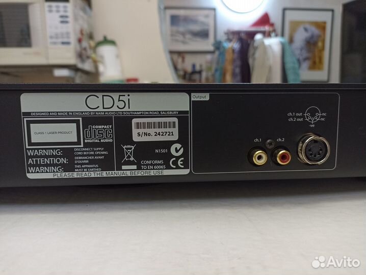 Сд проигрыватель Naim CD 5i