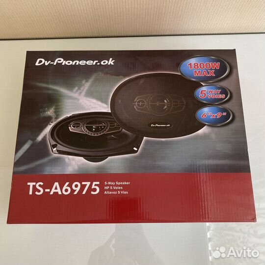 Динамики pioner 1800w