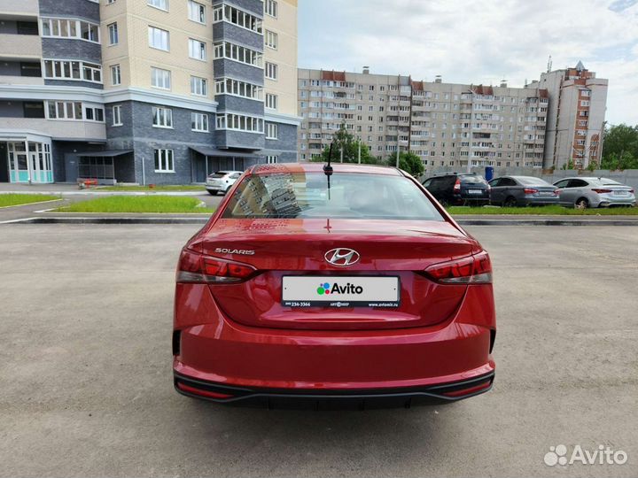 Hyundai Solaris 1.6 AT, 2021, 33 300 км