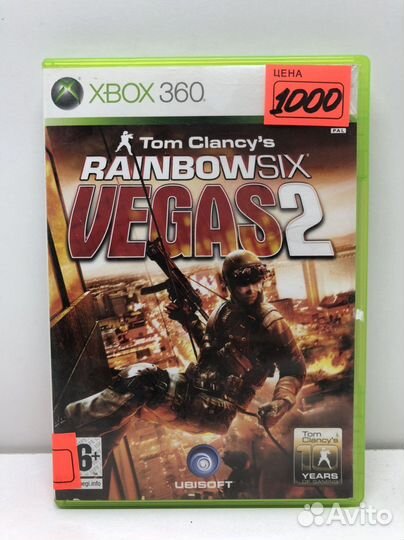 Диск Rainbow six Vegas 2 для Xbox 360
