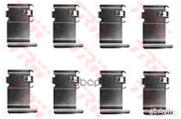 К-т уст диск торм колодок передн pfk337 TRW