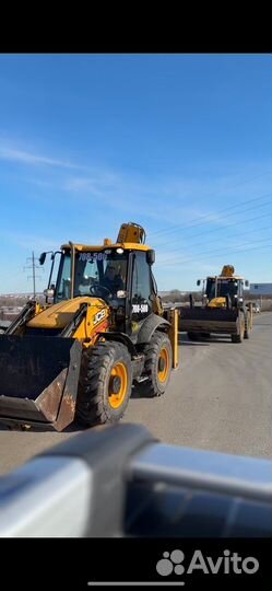 Услуги экскаватора погрузчика Jcb