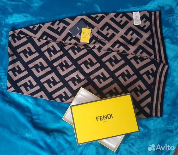 Шарф палантин fendi женский