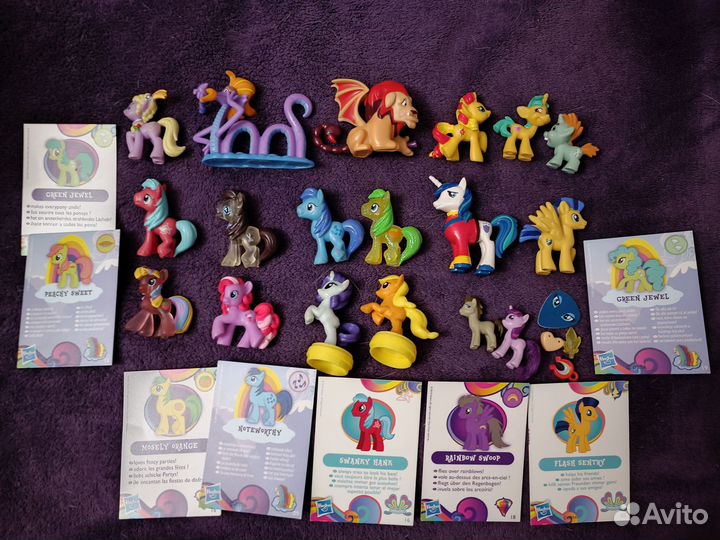 My Little Pony фигурки пони