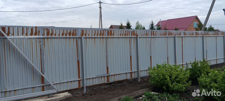 Металлопрофиль для забора бу