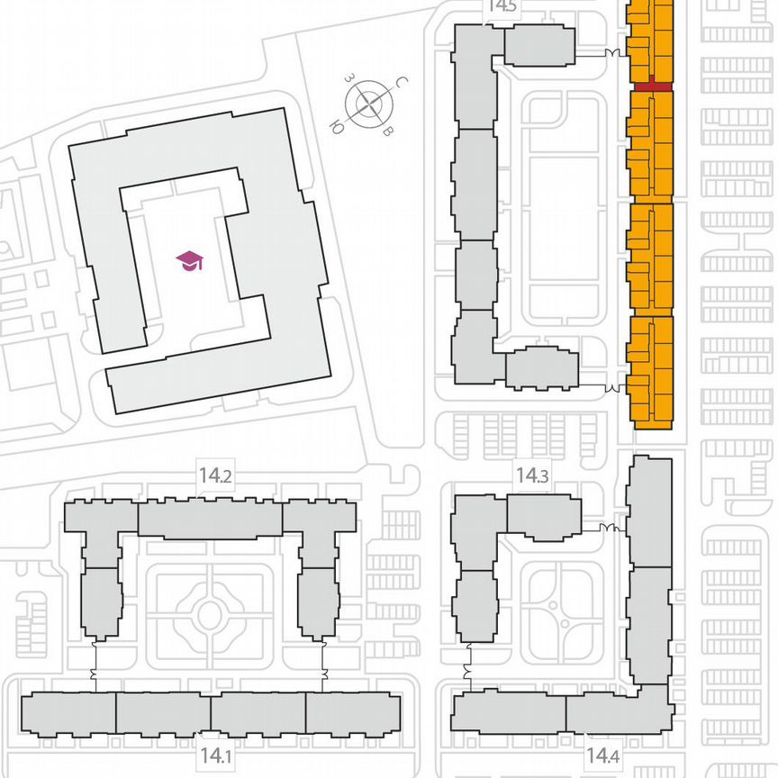 1-к. квартира, 39,9 м², 3/8 эт.