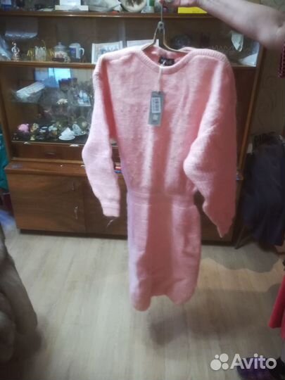 Платье из махера