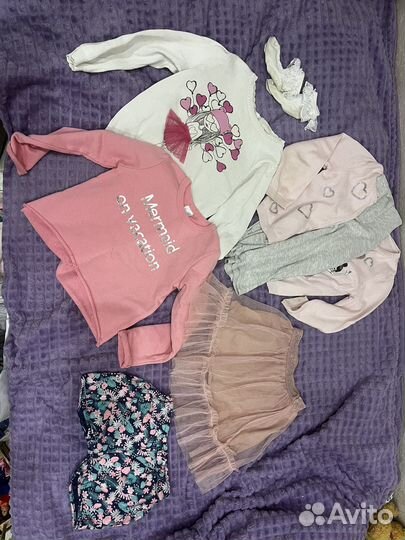 Пакет вещей на девочку 98-104