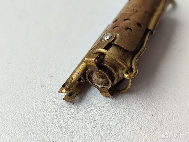 Старинная зажигалка бензиновая 1930-е гг