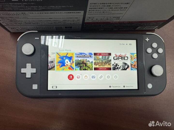 Nintendo switch lite с играми