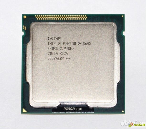 Процессор Intel Pentium G645 и G2020