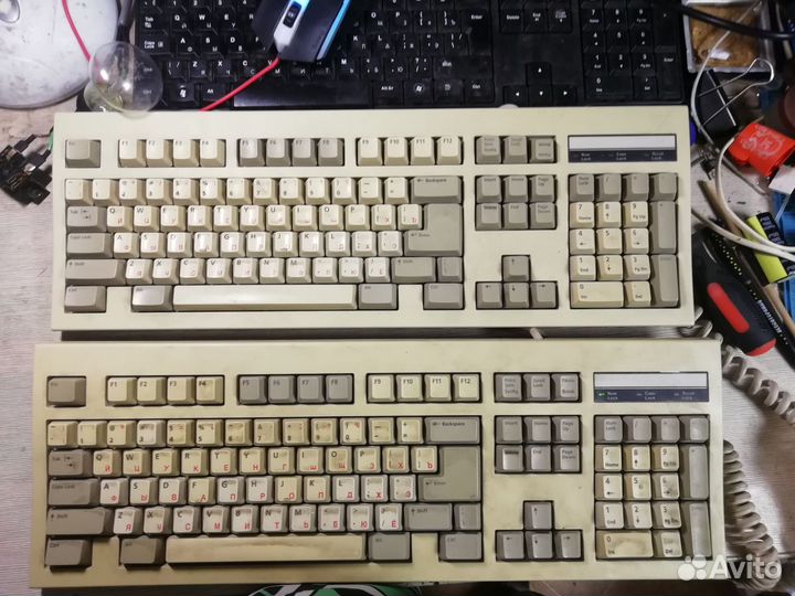 Старая механическая клавиатура