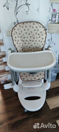 Стульчик качели шезлонг 3в1 peg perego tatamia