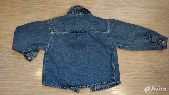 Джинсовая рубашка для мальчика