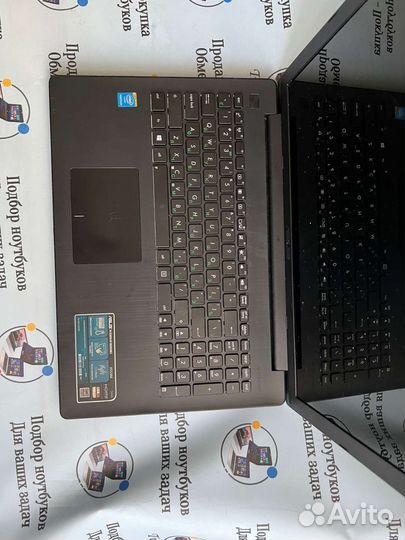 Asus X500 series SSD + HDD, 4-x ядерный Intel