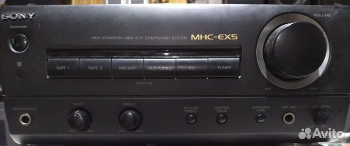 Усилители sony