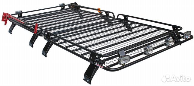 Багажник УАЗ-2206 Санитарка корзина с сеткой на во