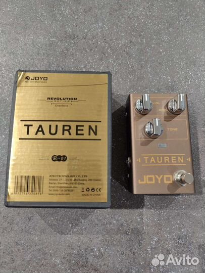 Гитарная педаль Joyo R-01 Tauren (Klon overdrive)