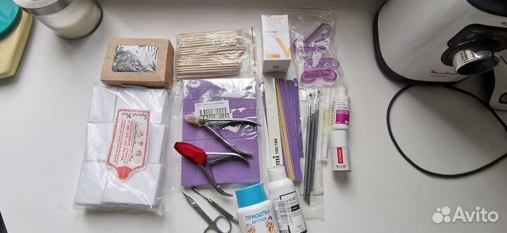 Расходники для маникюра и гель-лаки