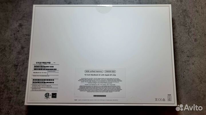 Apple MacBook Air 13 M1 8/256 Гб, Space Gray