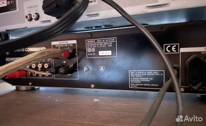 Усилитель звука sony TA-FE 310R