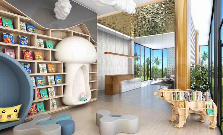 Квартира-студия, 36,9 м² (Таиланд)