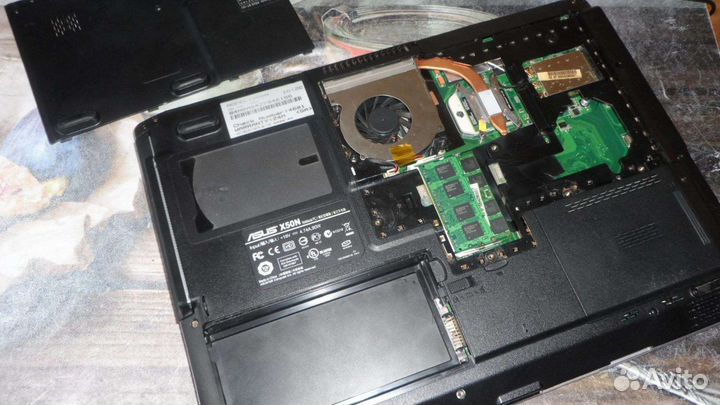 Ноутбук asus x50n на запчасти