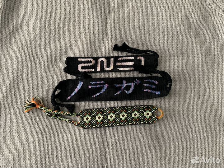 Фенечки из мулине, ручная работа