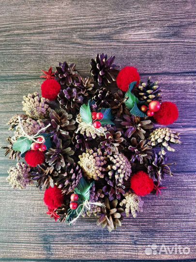 Композиция из шишек/шишки