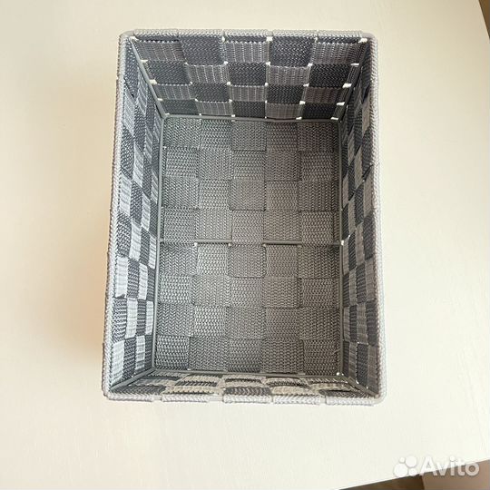 Плетенные корзины для хранения