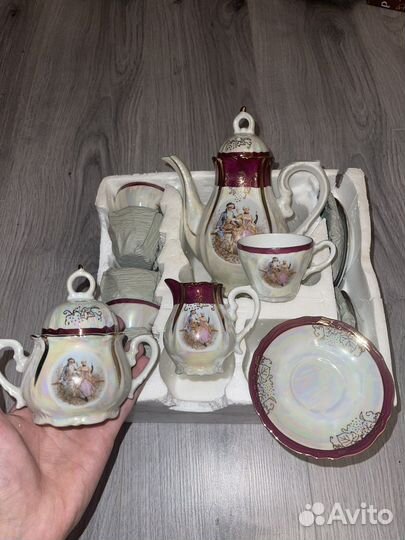 Сервиз чайный Японский фарфор с заводным мех