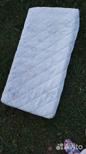 Матрас детский 120 60 plitex двусторонний