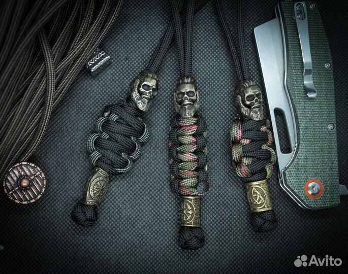 Темляк для ножа из паракорда 