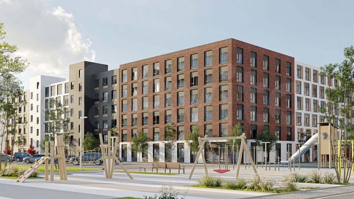 2-к. квартира, 74,8 м², 4/6 эт.