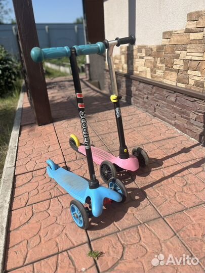 Самокат детский трехколесный