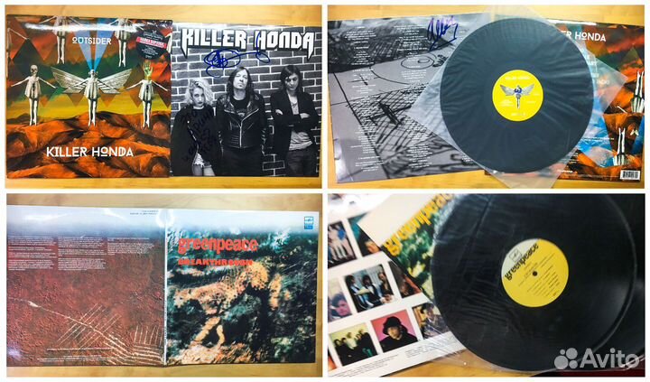 Killer Honda - Outsider Винил (с Автографами)