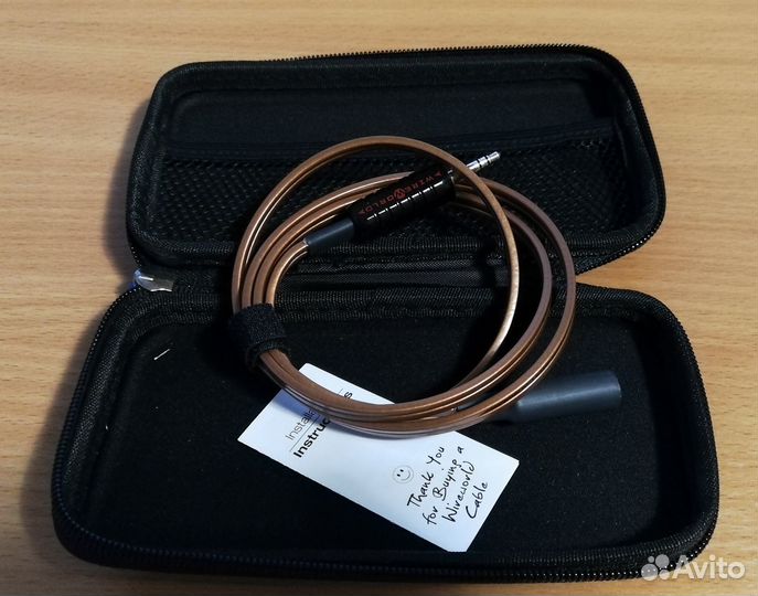 Wireworld Nano-Eclipse Mini Jack Male to Female 1m