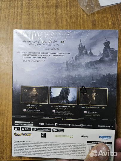 Resident Evil 8 village Steelbook новый