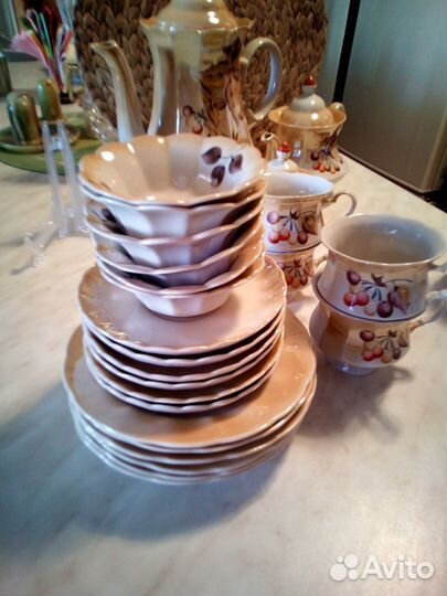 Чайный сервиз. Коростеньский фарфор