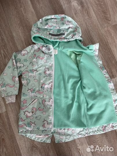 Ветровка для девочки 98