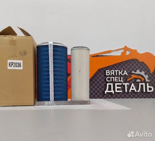 Фильтр воздушный PU2833 Запчасти для спецтехники