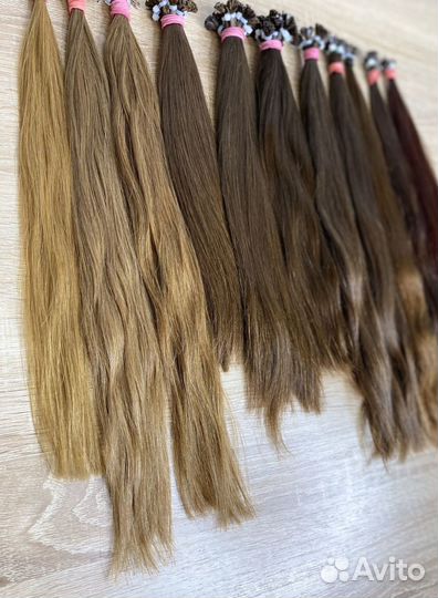 Славянские волосы mini пряди, 35см, блонд