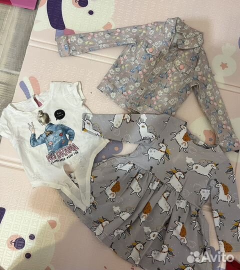 Детские вещи пакетом на девочку