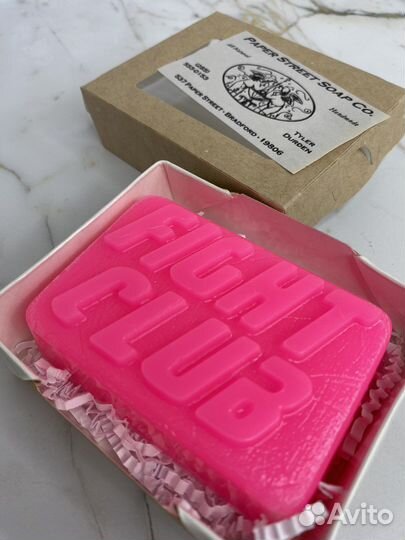 Мыло бойцовский клуб Fight Club файт в подарок